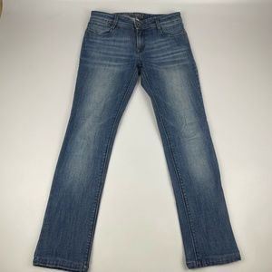 DL1961 Women's 26 Grace High Rise Straight Medium Wash Stretch Jeans